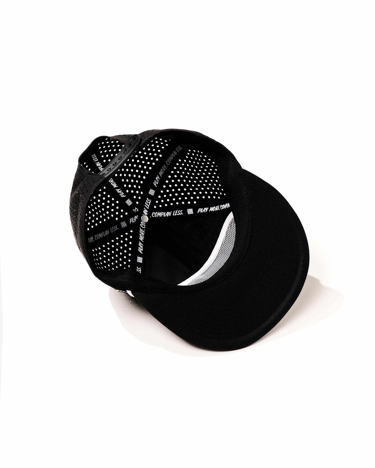 Skull Caddie Rope Hat - Black: Black / O/S