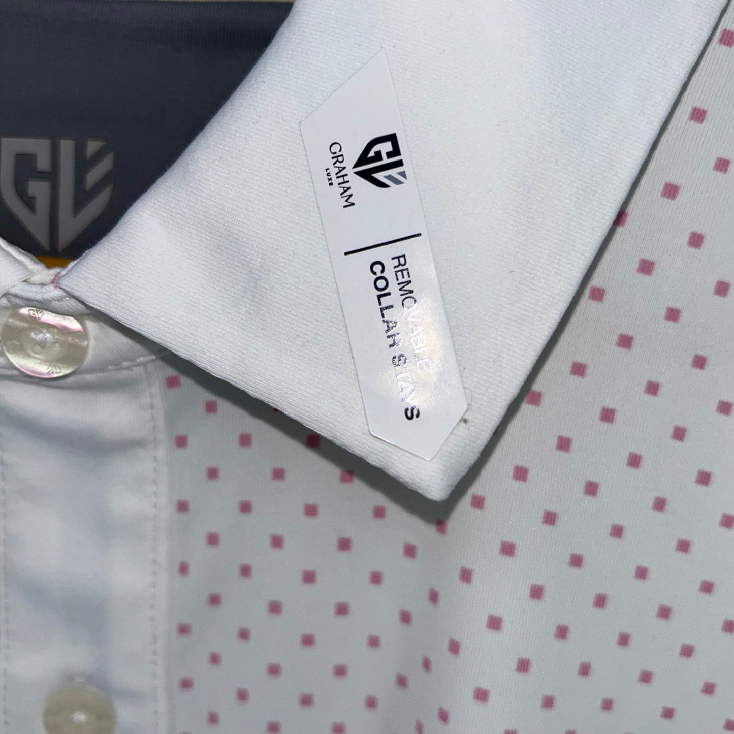 1764 Golf Graham Luxe Lennox Print Polo XL
