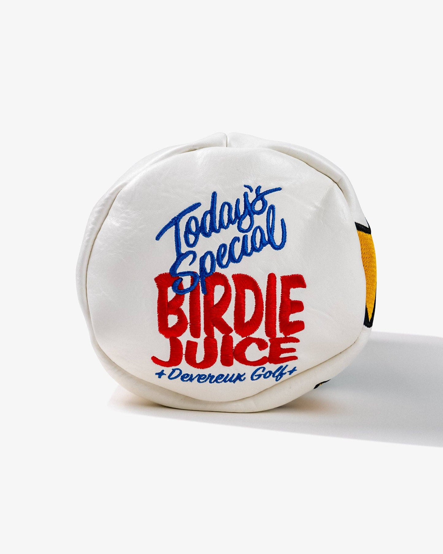 Birdie Juice Driver Cover - White: White / O/S