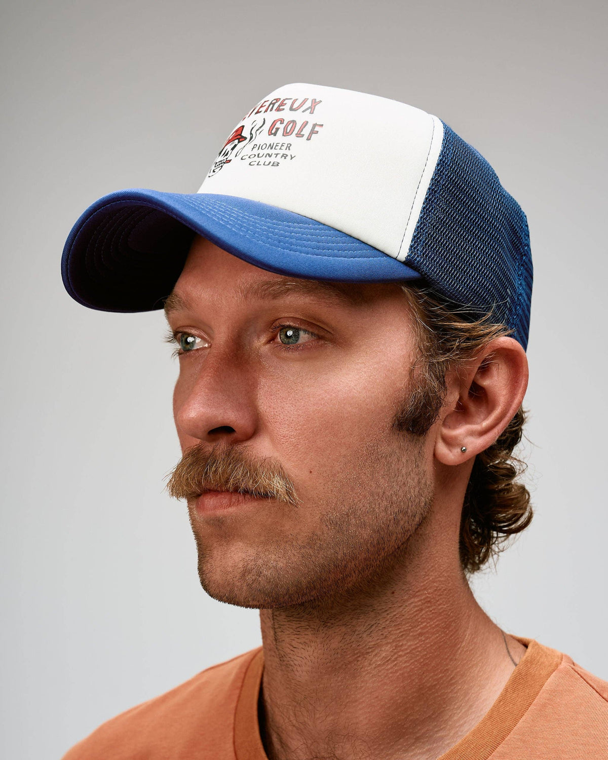 All the Smoke Trucker - Navy / White: Navy / White / O/S