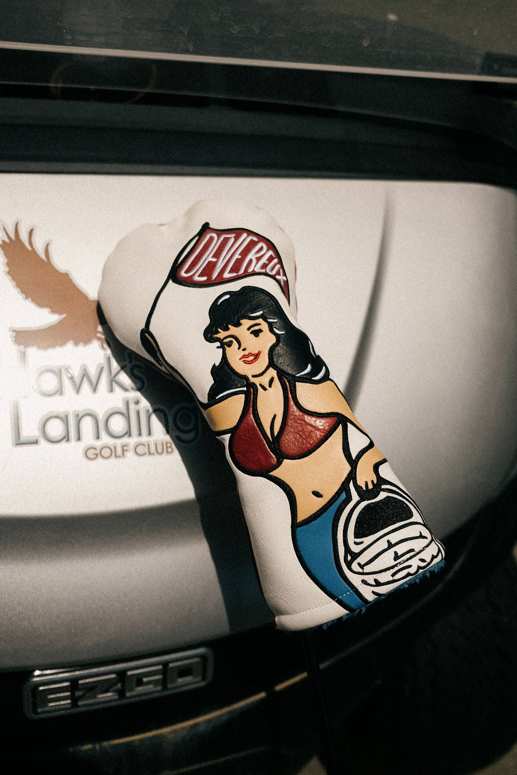 Range Girl Driver Cover - Red / White: Red/White / O/S