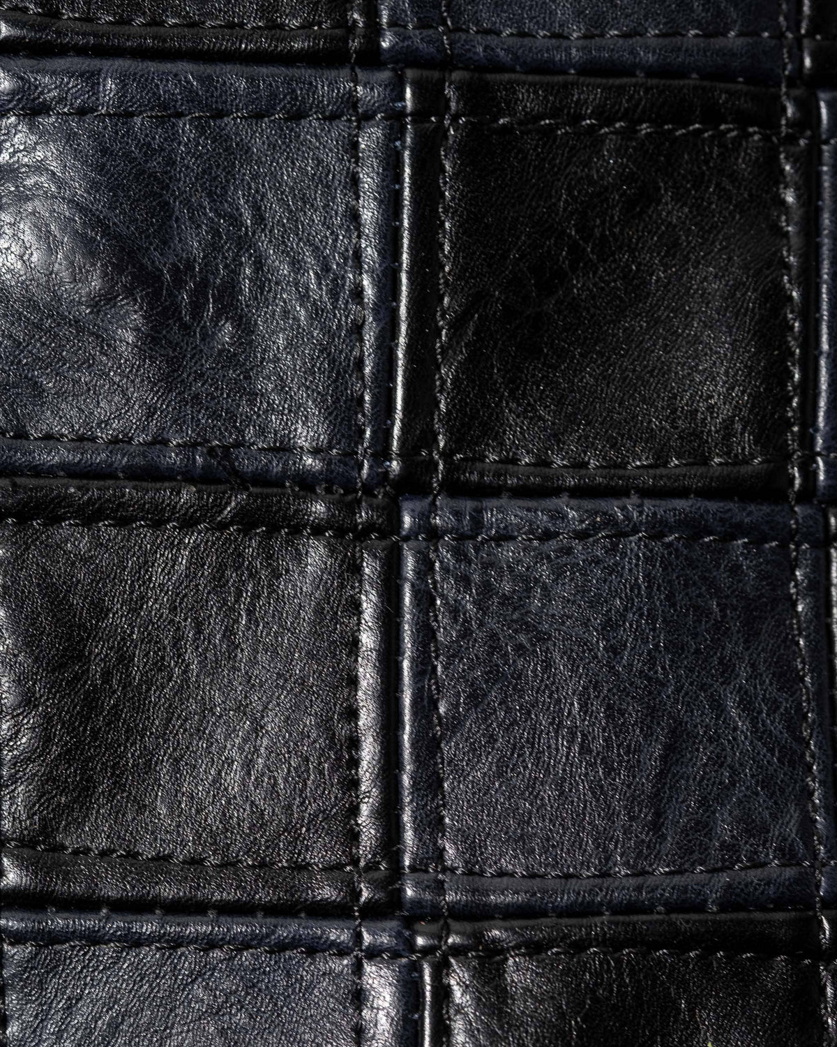 Checkered Shoe Bag - Black: Black / O/S