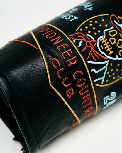 Neon Sign Driver Barrel Cover - Black: Black / O/S