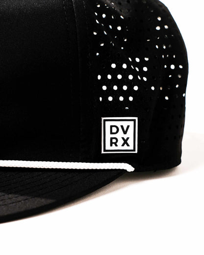Skull Caddie Rope Hat - Black: Black / O/S