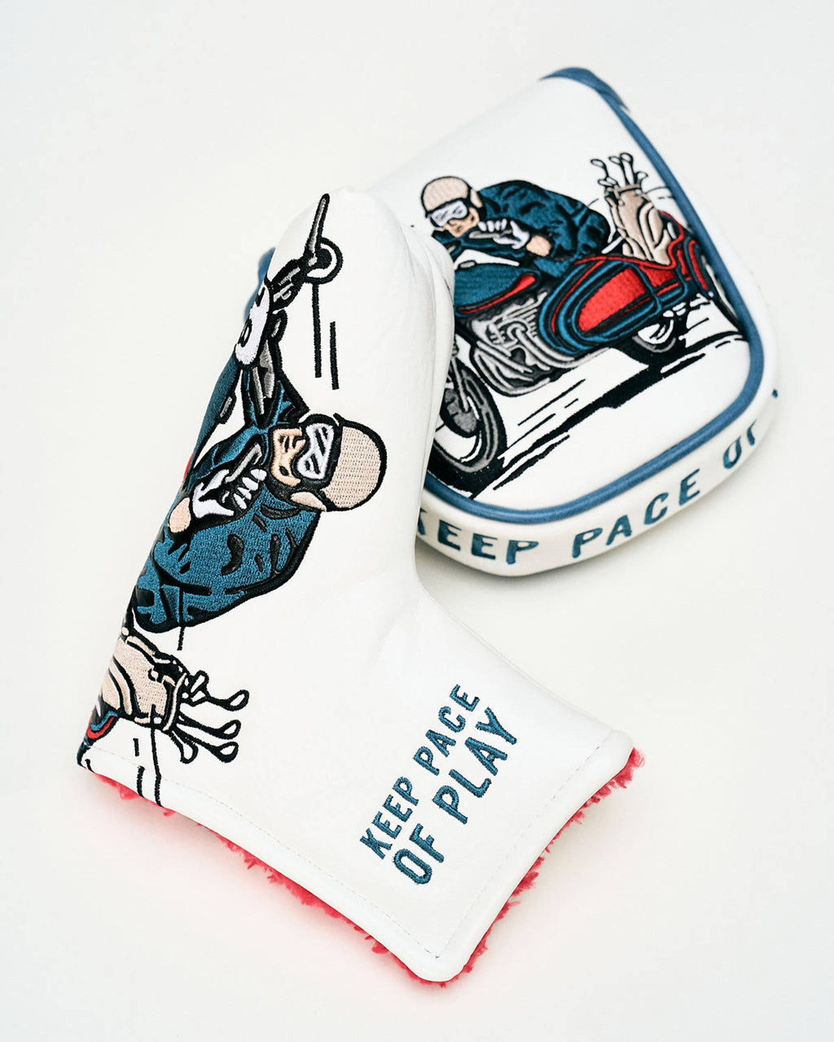 Sidecar Blade Putter Cover - Blue / White: Blue / White / O/S"