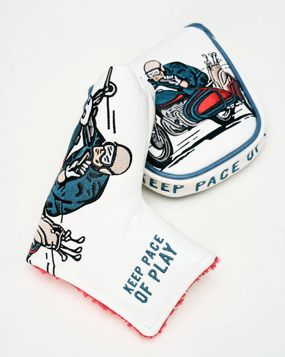 Sidecar Blade Putter Cover - Blue / White: Blue / White / O/S"