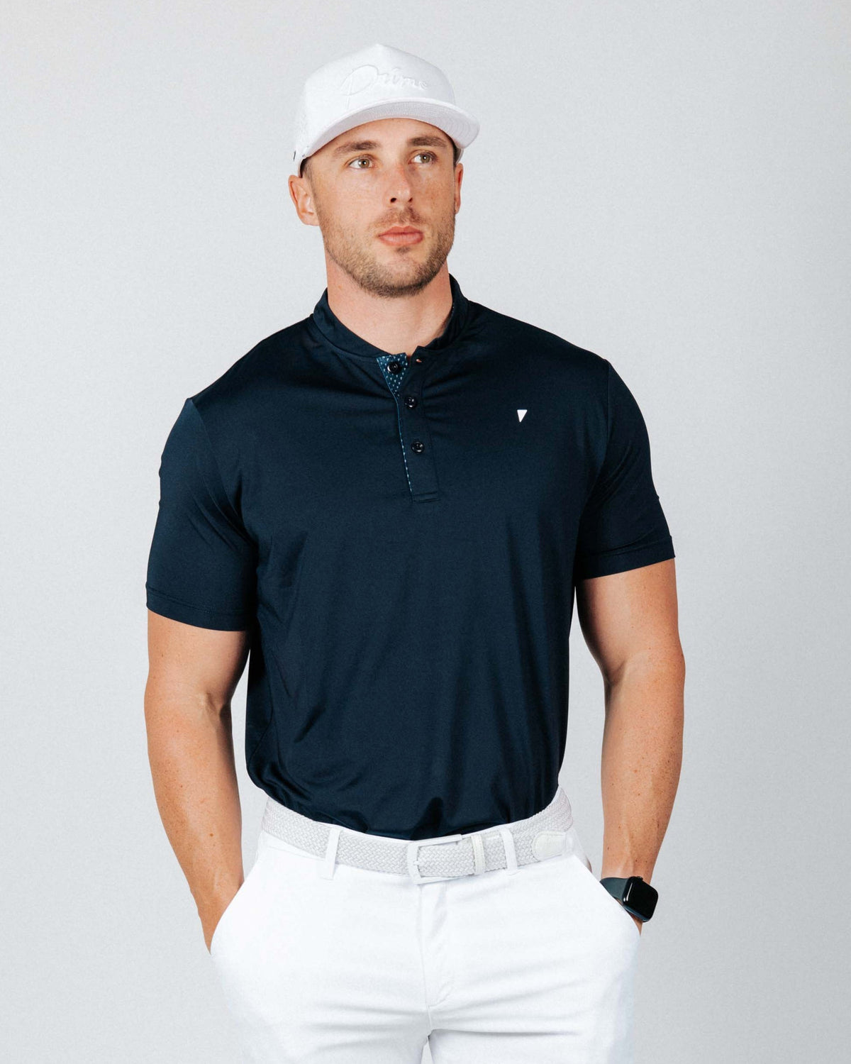 Navy Blade Polo