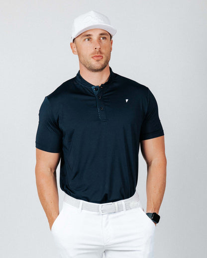 Navy Blade Polo