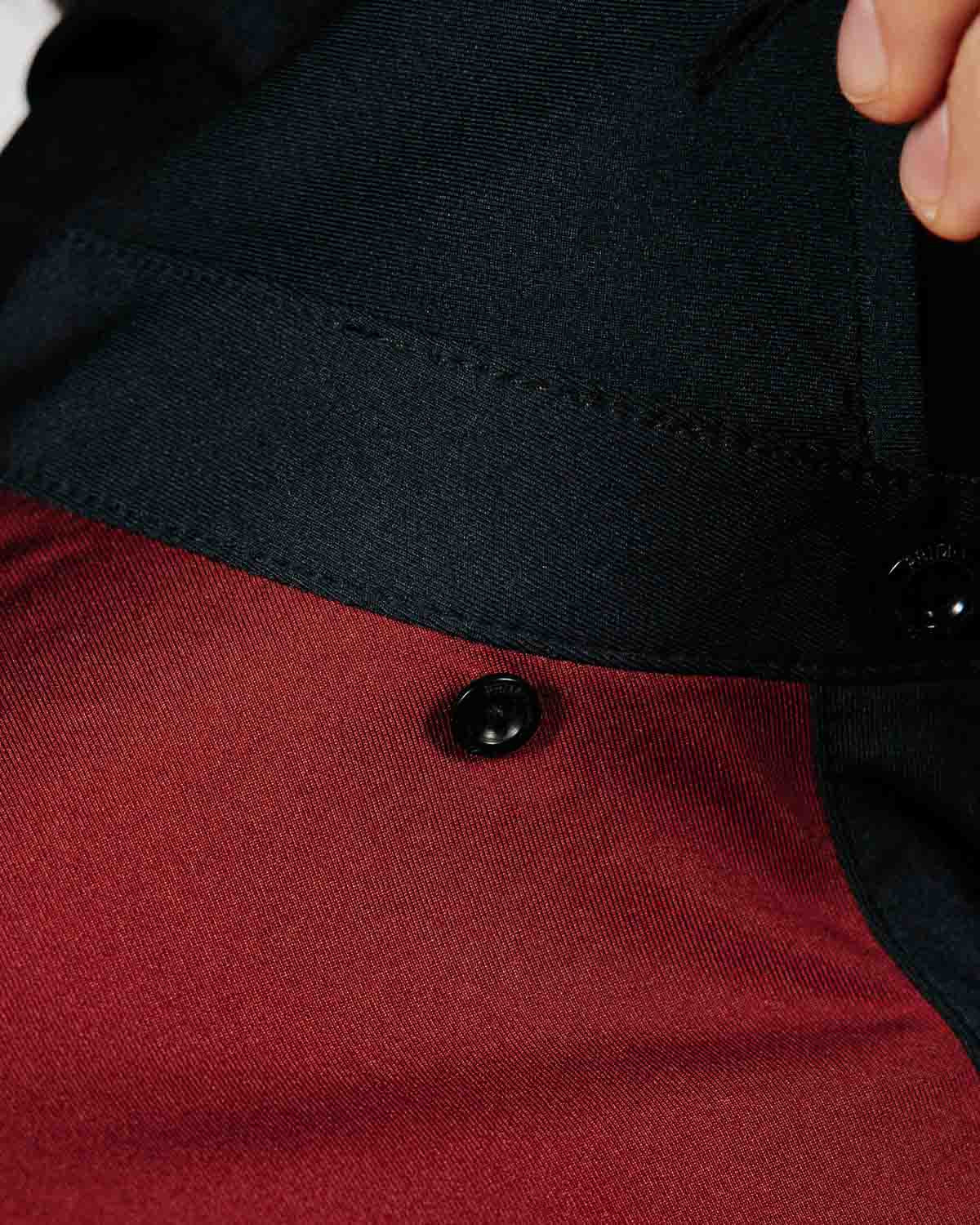 Black Cherry Classic Collar Polo