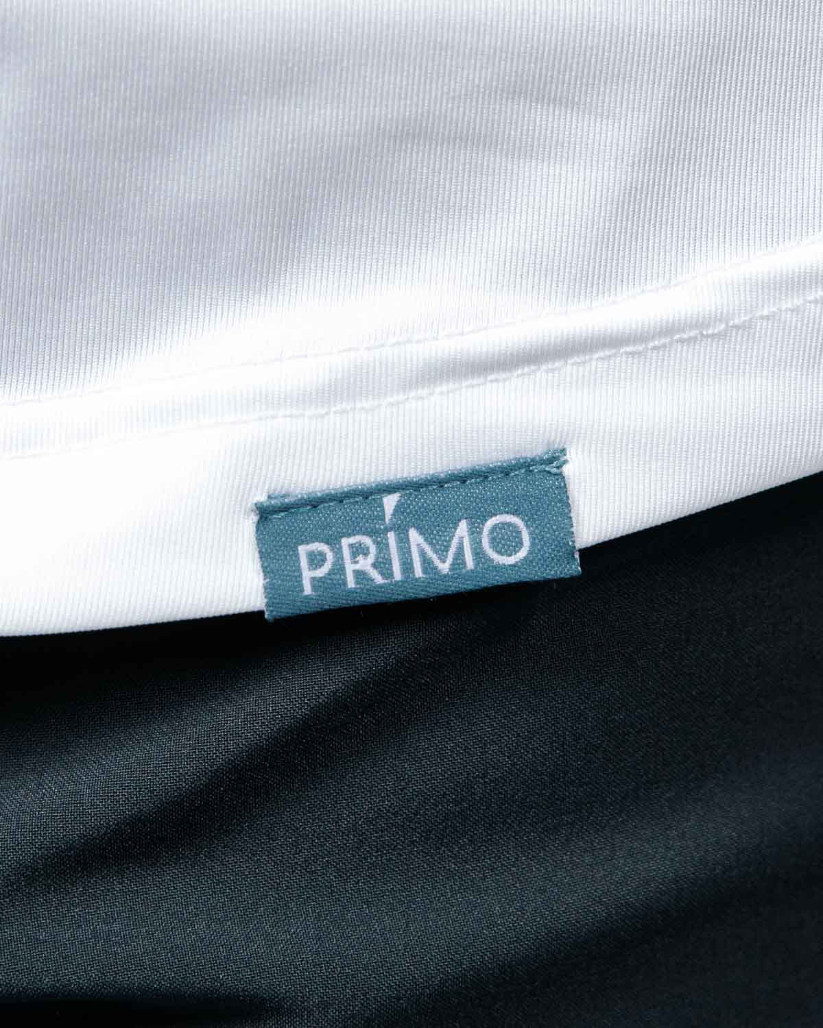 White/Storm Blue Two Tone Classic Polo