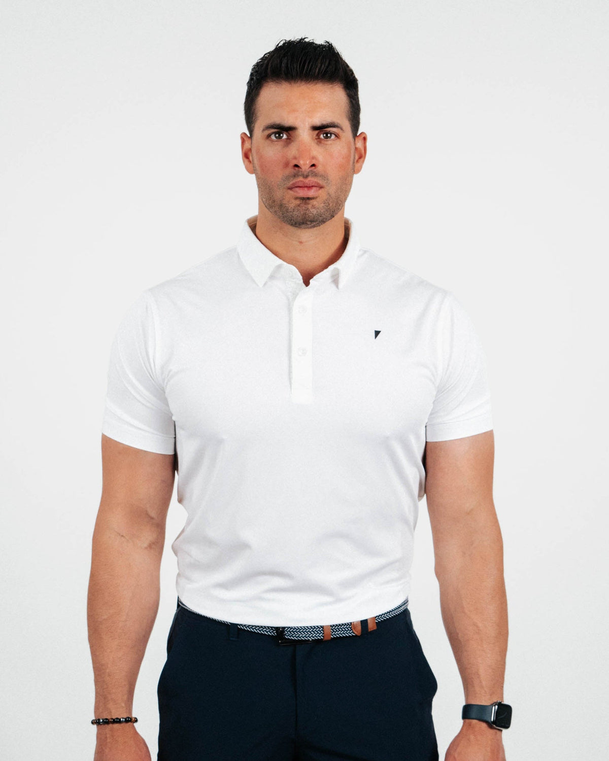 White Classic Polo