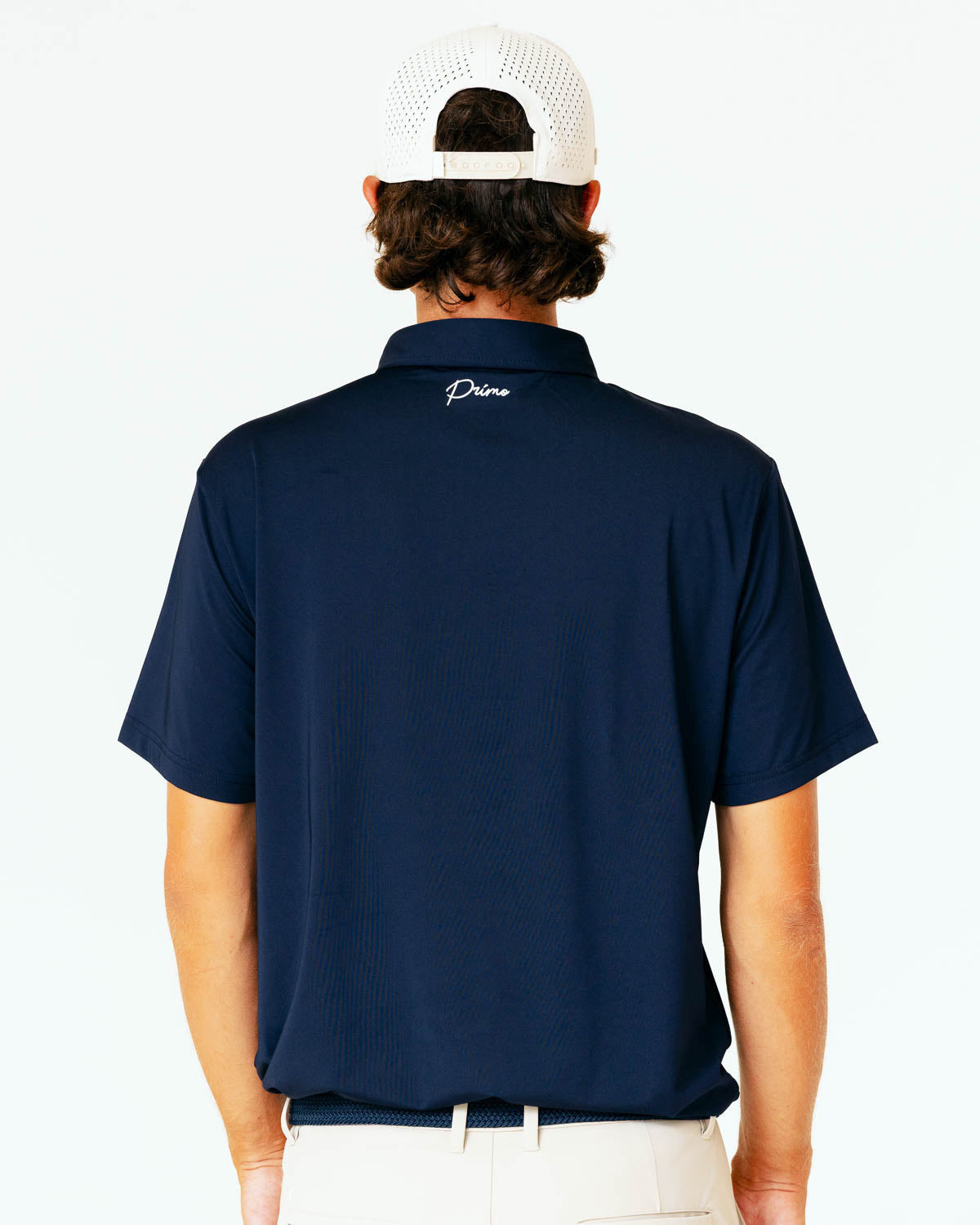 Grant Horvat Essentials Navy Classic Polo