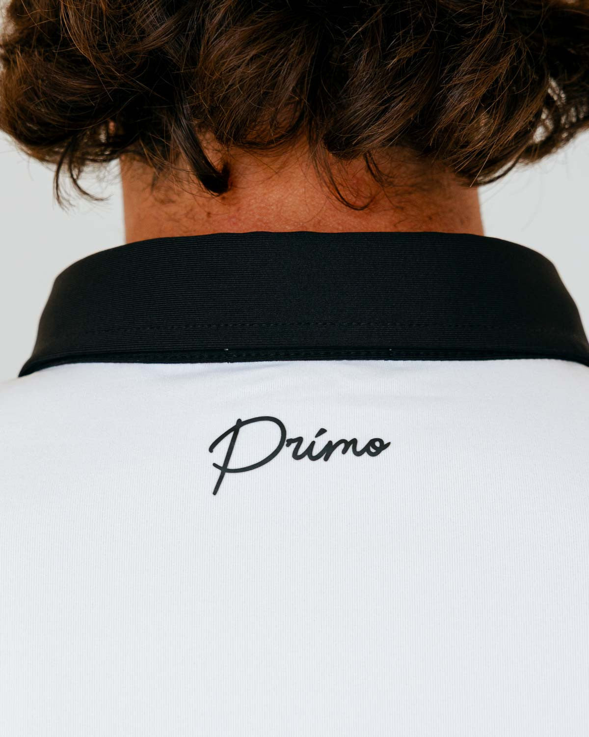 Grant Horvat Essentials White & Black Classic Polo