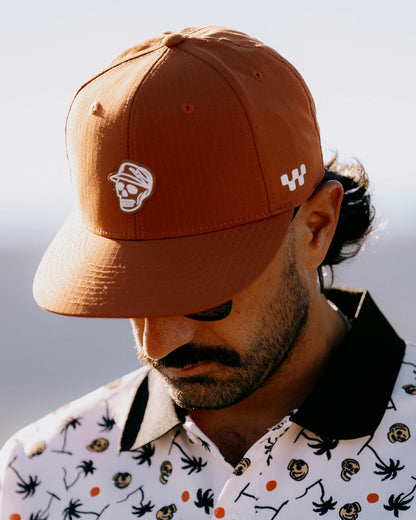Players Skull Caddie Hat - Clay: Clay / O/S