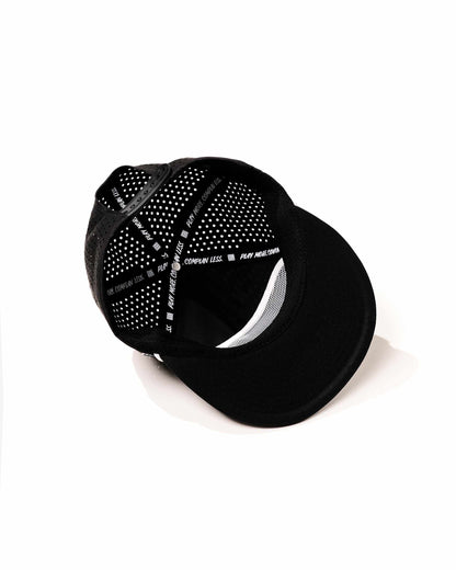 Skull Caddie Rope Hat - Black: Black / O/S