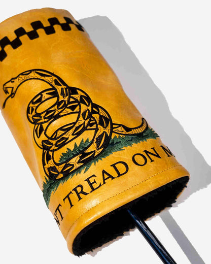 Dont Tread on Me Barrel Driver Cover - Yellow: Yellow / O/S