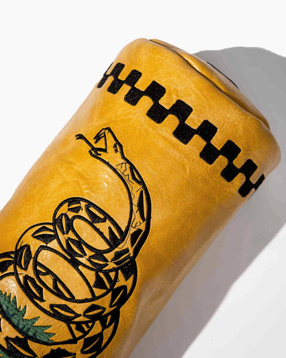 Dont Tread on Me Barrel Driver Cover - Yellow: Yellow / O/S