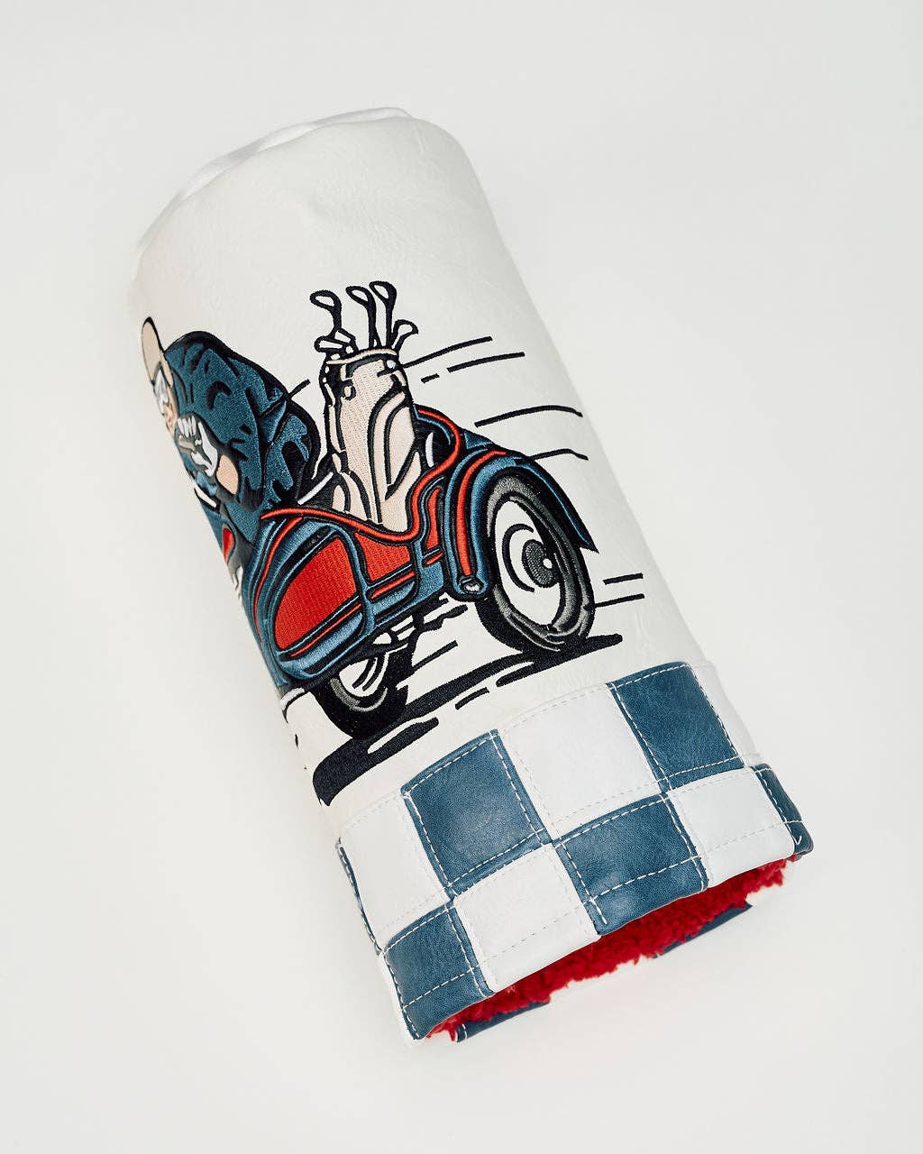 Check Sidecar Driver Barrel - Blue / White: Blue / White / O/S