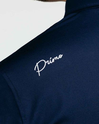 Navy Cursive Classic Polo