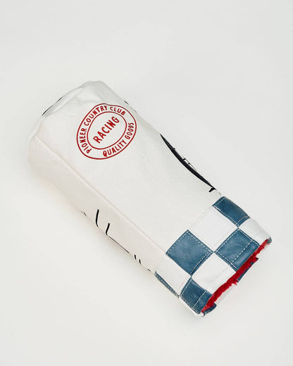 Check Sidecar Driver Barrel - Blue / White: Blue / White / O/S