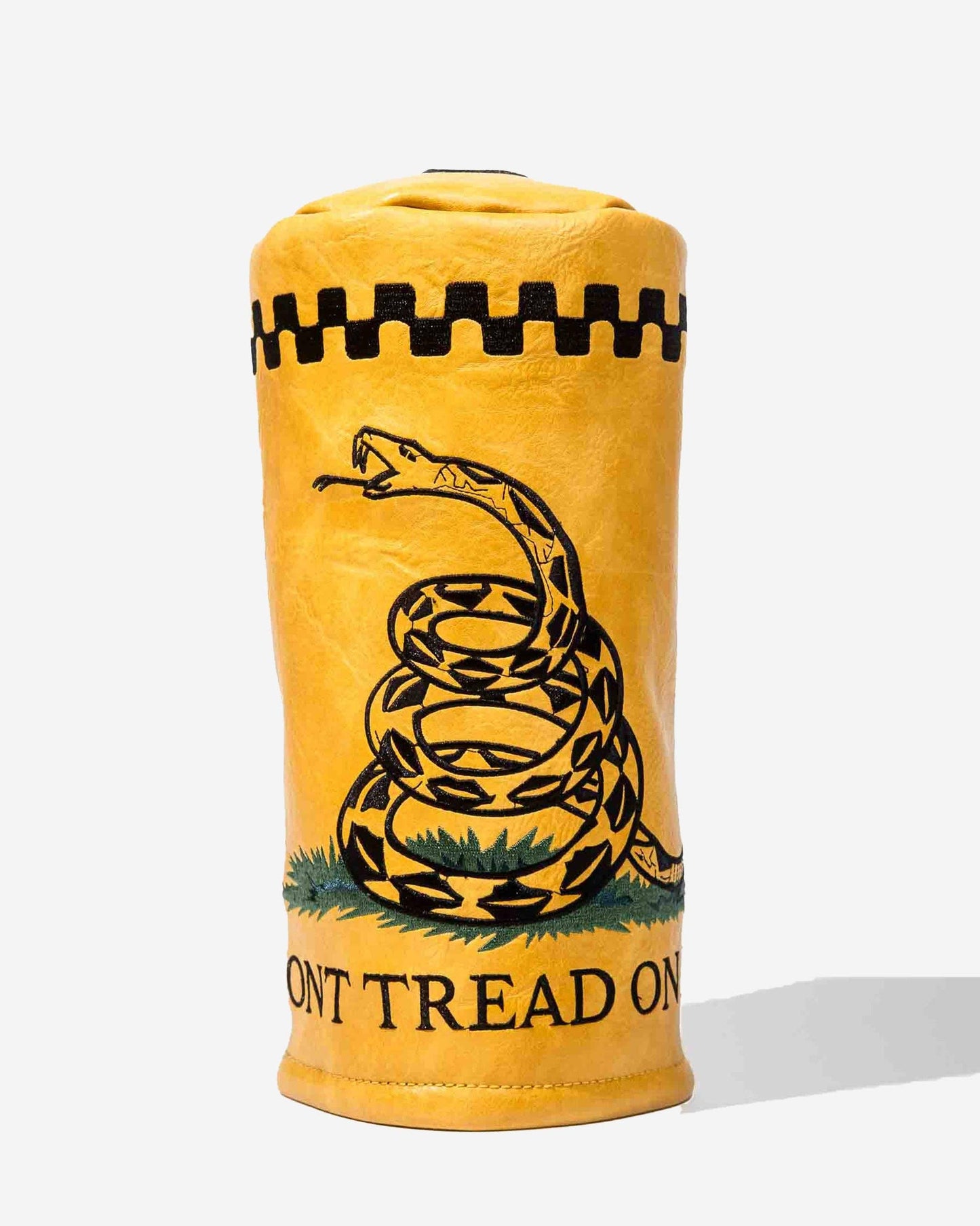 Dont Tread on Me Barrel Driver Cover - Yellow: Yellow / O/S