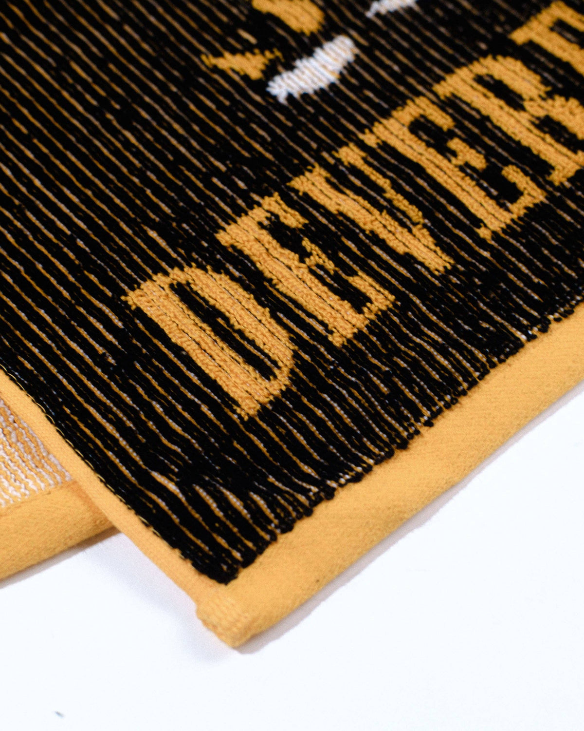 Knitted Cactus Voodoo Towel - Black: Black / O/S