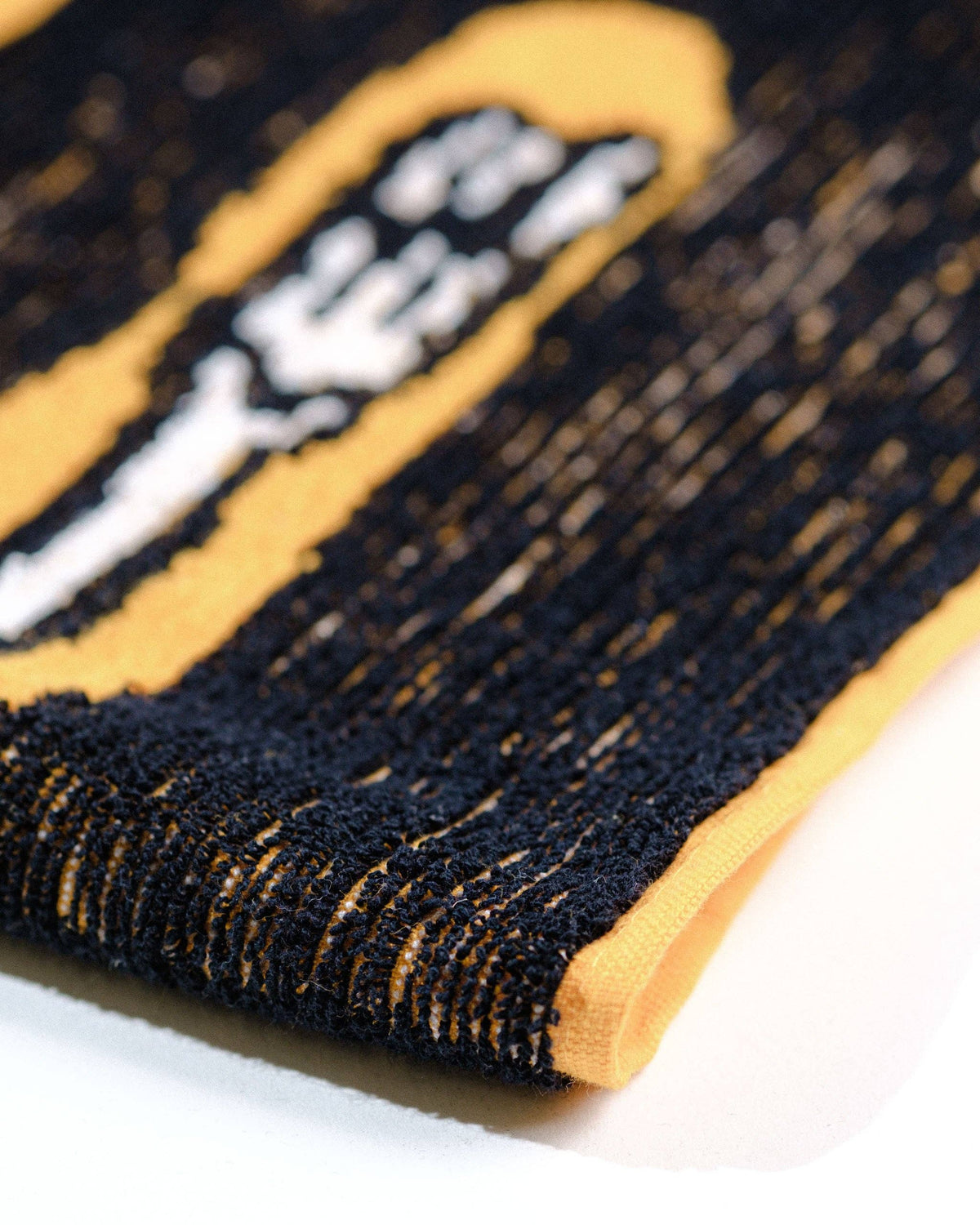 Knitted Cactus Voodoo Towel - Black: Black / O/S