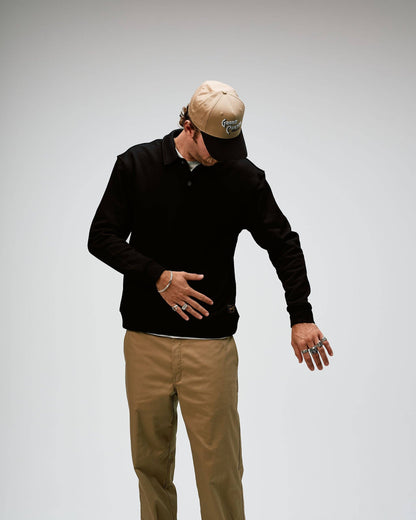 Western Fleece - Faded Black: Faded Black / XL