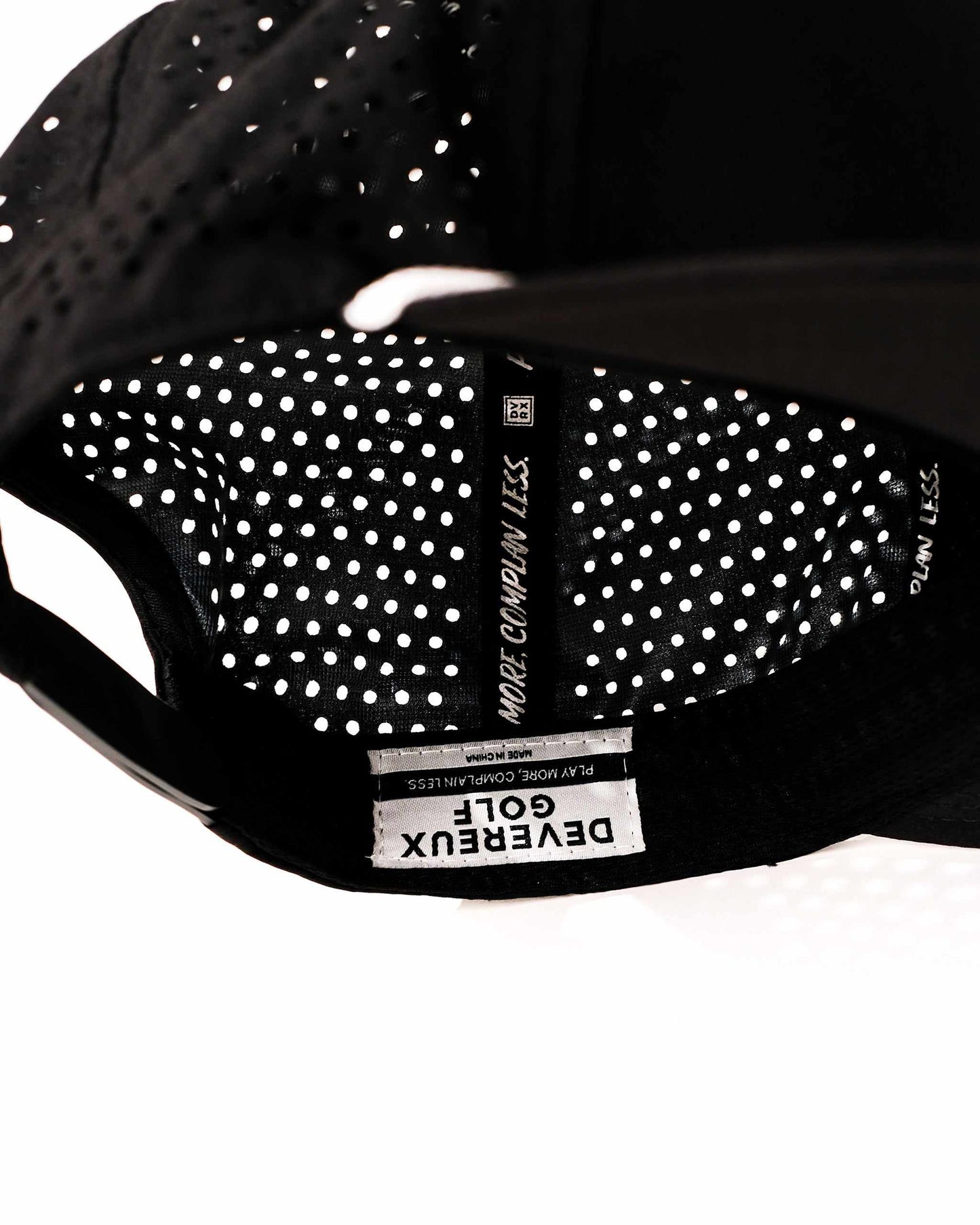 Devereux Patch Hat - Black: Black / O/S