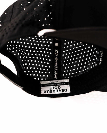 Devereux Patch Hat - Black: Black / O/S