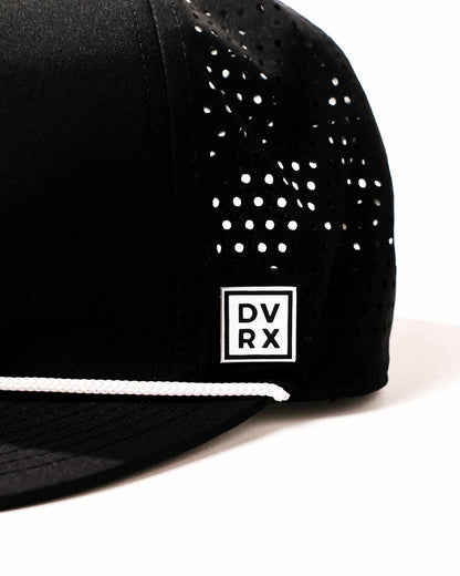 Devereux Patch Hat - Black: Black / O/S