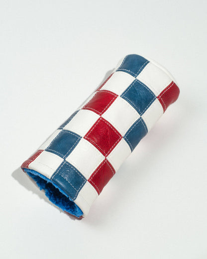 USA Checkered Barrel Hybrid - Red / White / Blue: Multi / O/S