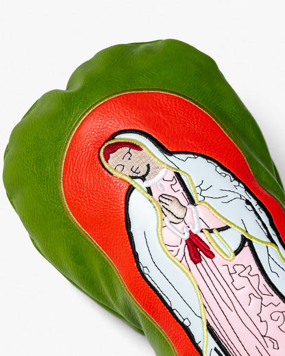 Our Lady of Guadalupe Driver Cover - Green: Green / O/S