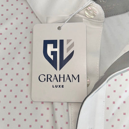 1764 Golf Graham Luxe Lennox Print Polo XL