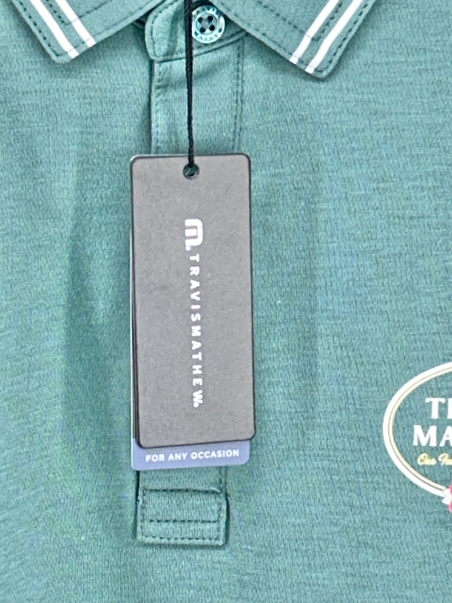 TRAVIS MATHEW Patron Parade Polo Mens Size M
