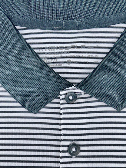 Nike Stripped Polo XL