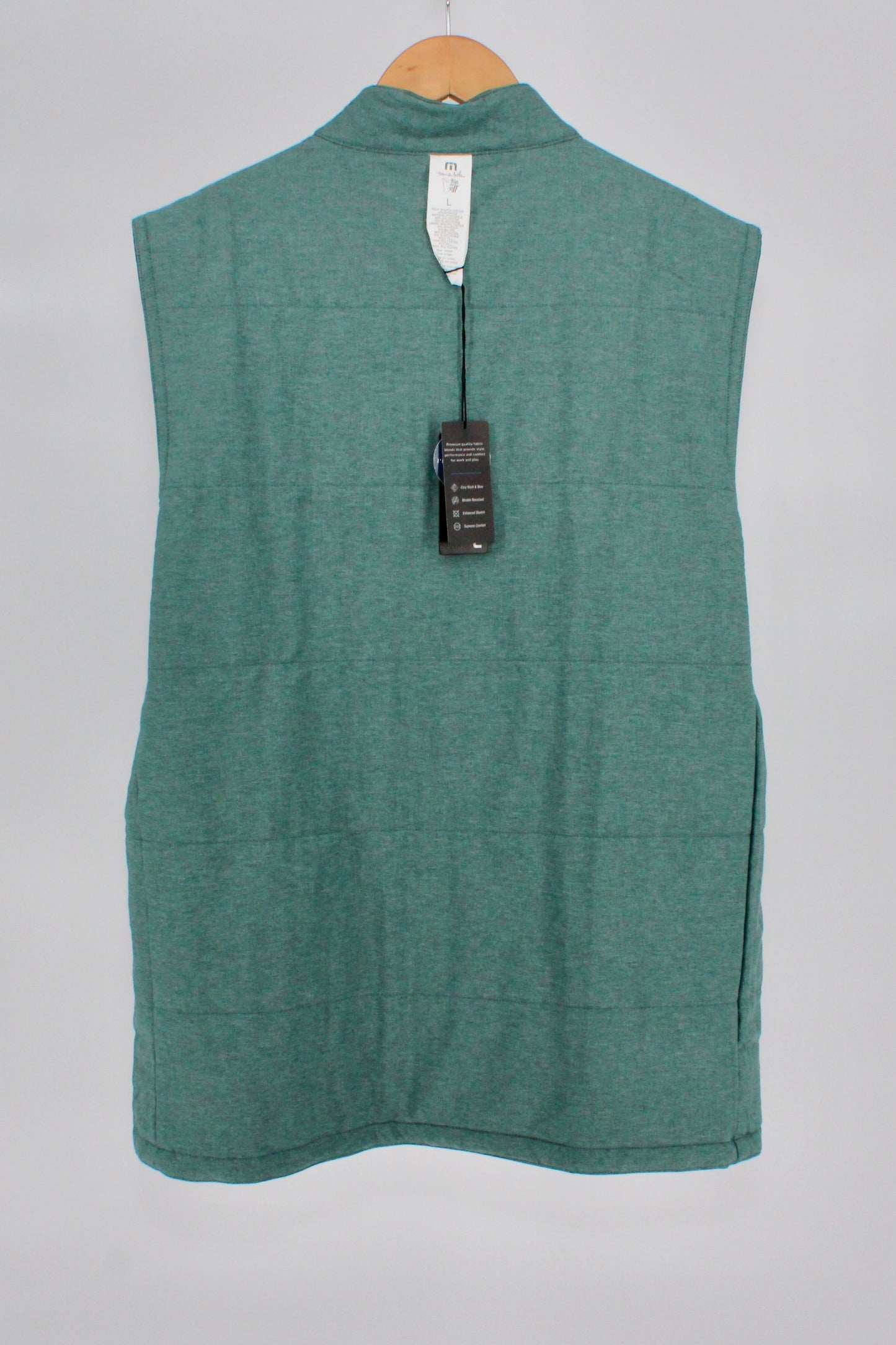 Travis Mathew Clear Cut Reversible Vest Size L