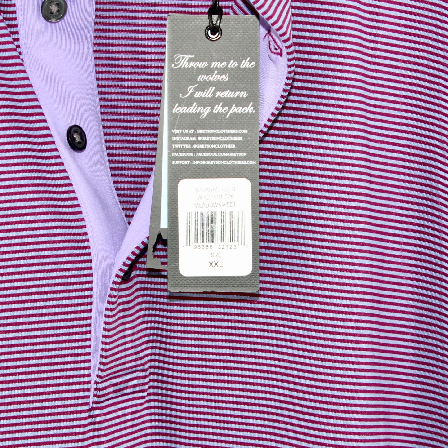 Greyson Saranac Polo Size 2XL