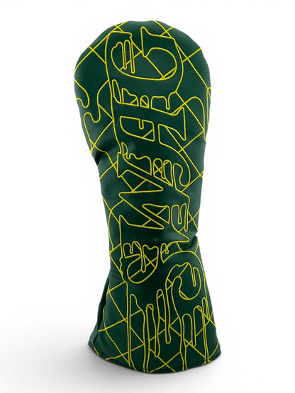 Swag Golf DGAP Masters Green Quilted Melt Fairway Wood Headcover - New Open Bag / NOOB - Rare Limited Edition