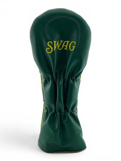 Swag Golf DGAP Masters Green Quilted Melt Fairway Wood Headcover - New Open Bag / NOOB - Rare Limited Edition
