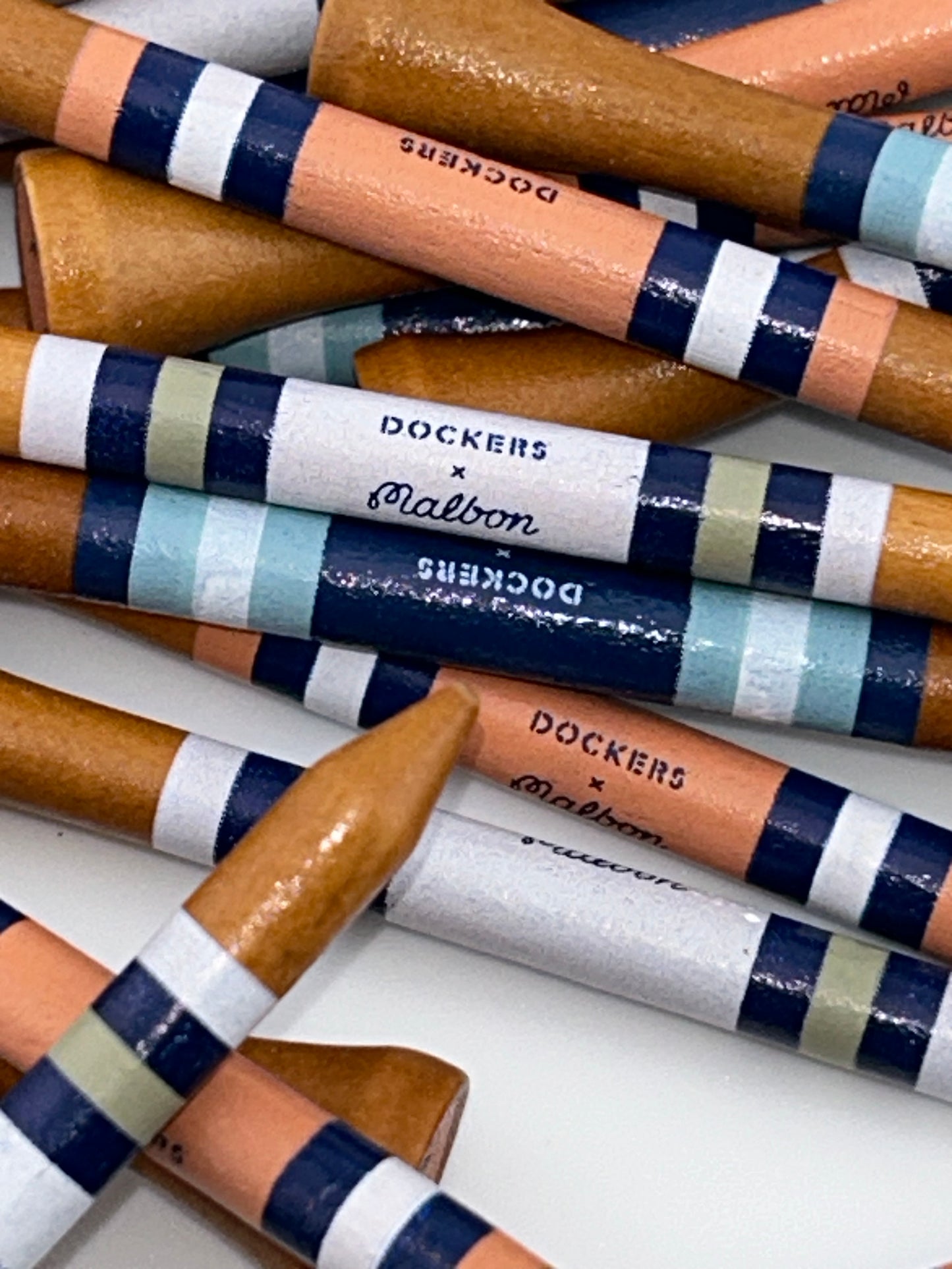 Malbon x Dockers Assorted Wooden Golf Tees Limited Collaboration 60 Pack