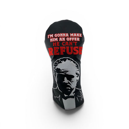 Rewind by Swag Golf – The Godfather “Make Him An Offer He Can’t Refuse” Driver Headcover – Excellent Condition