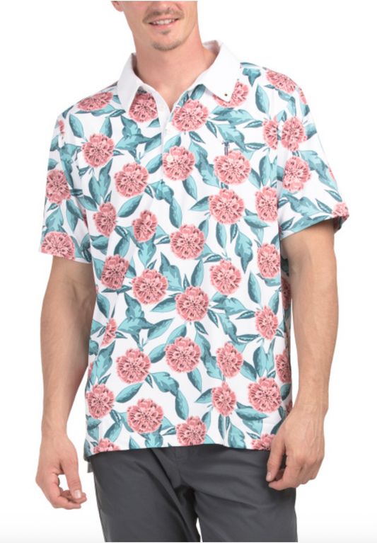 William Murray Tropical Mums Men's Polo