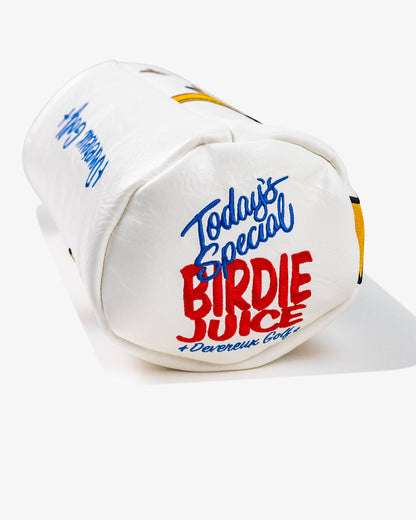 Birdie Juice Driver Cover - White: White / O/S