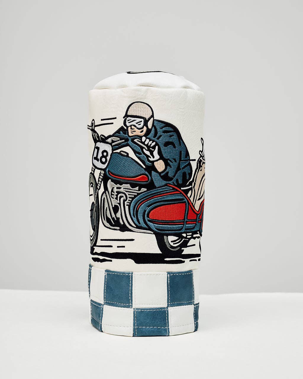 Check Sidecar Driver Barrel - Blue / White: Blue / White / O/S