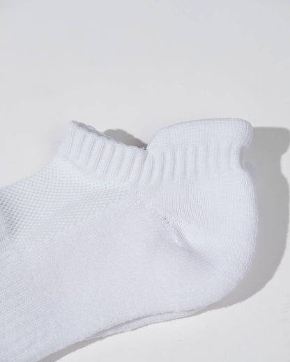 Devereux Ankle Sock 2-Pack - White: White / O/S