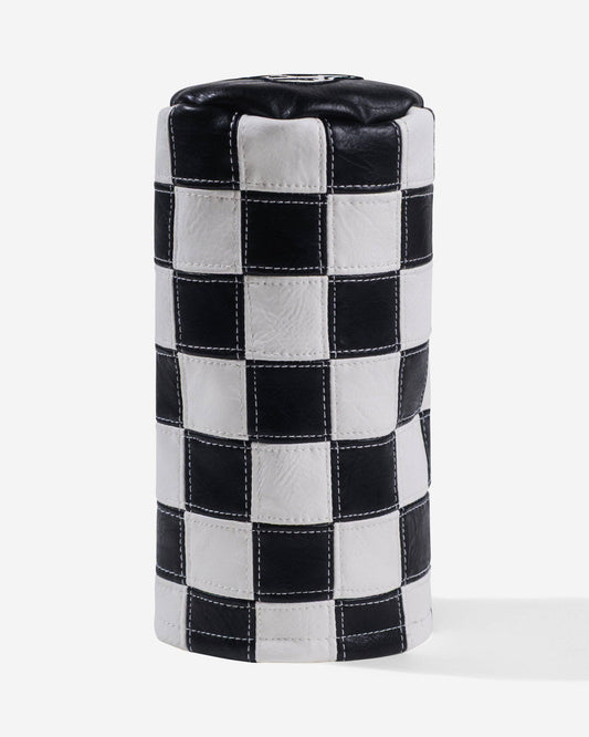 Checkered Barrel Driver - Black / White: Black / White / O/S