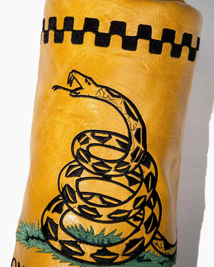 Dont Tread on Me Barrel Driver Cover - Yellow: Yellow / O/S