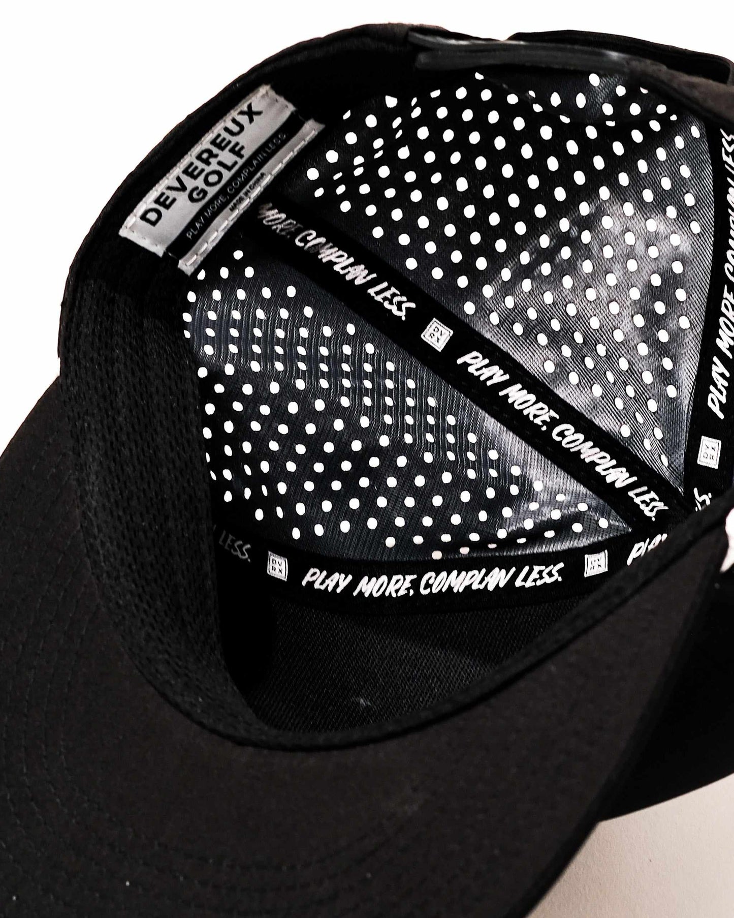 Devereux Patch Hat - Black: Black / O/S