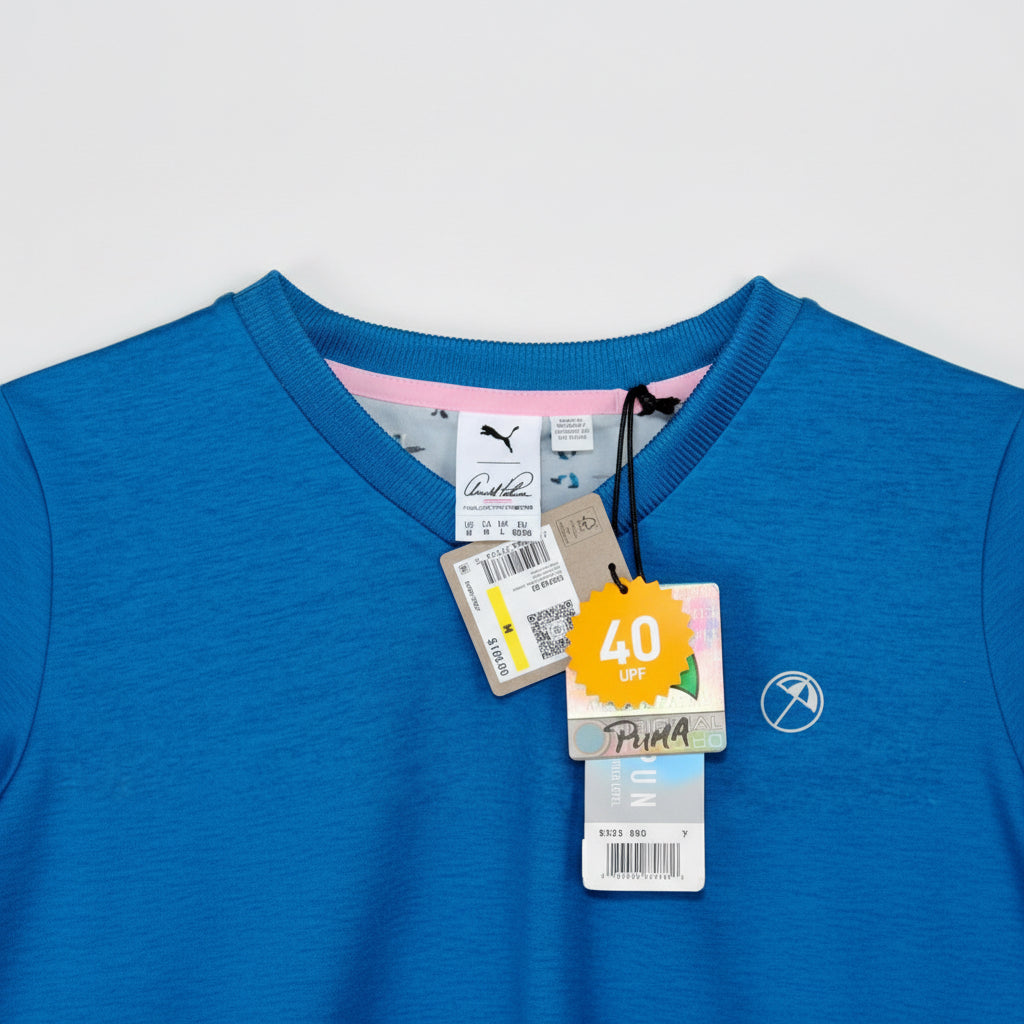 Puma Arnold Palmer Cloudspun V-neck Sweatshirt Size M
